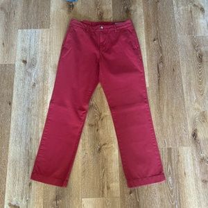 Men’s Red Vineyard Vines Pants